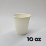 Verre en papier blanc 10 oz