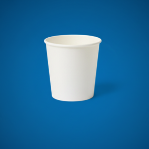 Verre en papier blanc 12 oz