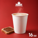 Gobelet en papier blanc 16 oz