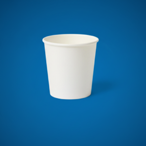 Verre en papier blanc 5 oz