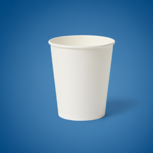 Verre en papier blanc 8 oz