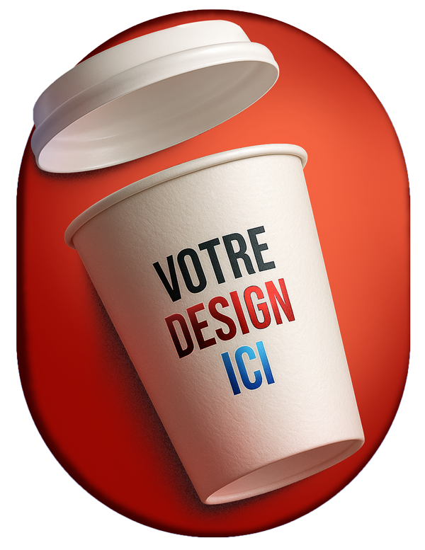ASWAL Verre en papier, Gobelet