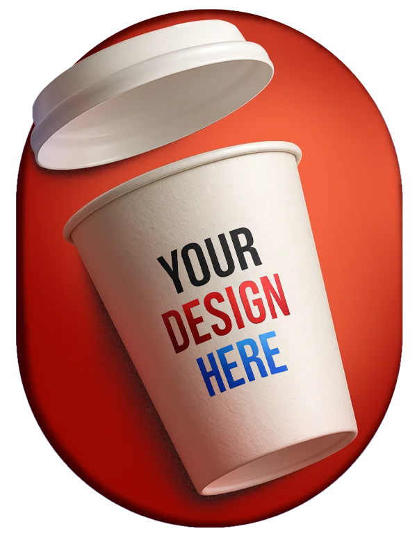 ASWAL Verre en papier, Gobelet