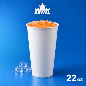Gobelet 22 oz Ø90 mm Simple Froid PE - Blanc