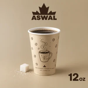 Gobelet 12 oz Ø90 mm Simple Chaud PE Coloré CAFE-00