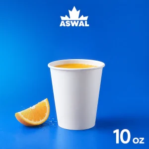 Gobelet 10 oz Ø90 mm Simple Froid PE - Blanc