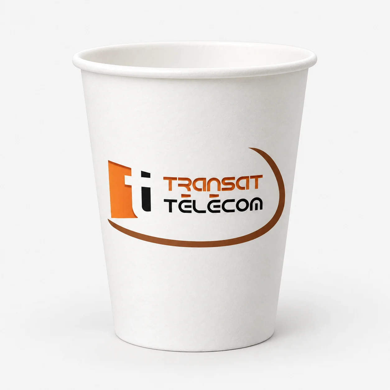 Gobelet personnalisé Transat Telecom fabriqué par ASWAL